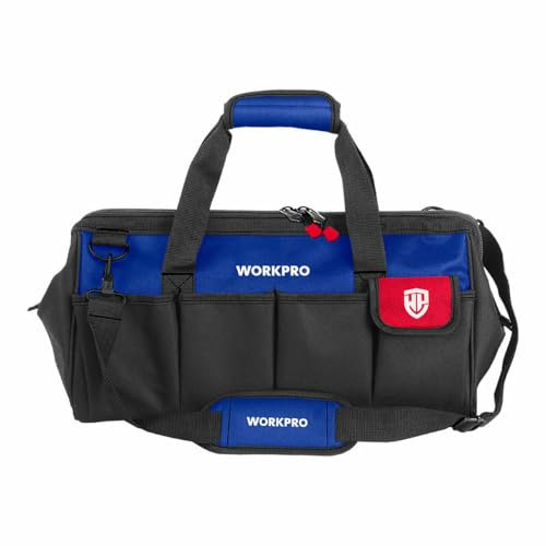 WORKPRO Caja de herramientas de tela de 14 pulgadas, 36 x 21 x 21 pulgadas