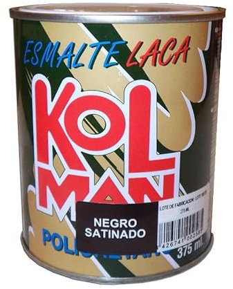 FPLUS Pintura finstock esmalte laca po.ant.kolman blanco brillo 375 ml