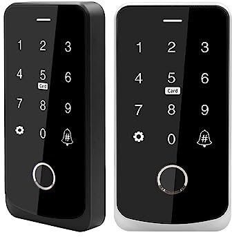 NFC Bluetooth Tuya App RFID IC M1 Zugangskontrolltastatur biometrischer Fingerabdruck-Touchscreen-Zugangscontroller