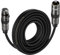 FORE Mikrofonkabel XLR Stecker auf XLR Busche Kabel 3m 1-Stück