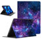 Foonary Coque Compatible avec iPad Air 5th Gen(2022)/ iPad Air 4th Gen(2020) 10,9, Ultra Fin en Cuir PU Antichoc avec Étui Housse Protection Fonction Support Tablette Case Cover, Bleu Étoilé