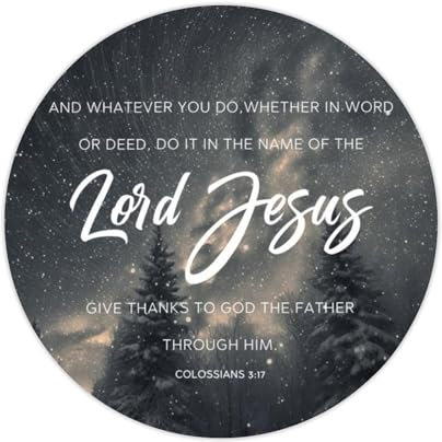 Zyadsinoudor Aufkleber mit Aufschrift Lord Jesus, Vinyl, langlebig, wasserdicht, für Laptop, Gepäck, Wasserflasche, Tasse, Computer, 10,2 cm, 50 Stück