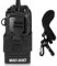 Radio walkie Talkie Fondina Walkie Talkie Pouch Case Porta Radio da Cinturone Custodie Radiocomunicazione Universale Porta Radio Custodia Borsa Radio Bidirezionale con Tracolla Regolabile MSC-20D Nero