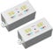 rhinocables RJ45 Cat 6 Gigabit Inline Punchdown Krone Coupler Joiner for Ethernet Network Cables (2, White)