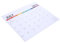 SHINEOFI Fridge Calendar Magnetic Monthly Planner for Refrigerator Tear-Off Paper Calendar for Home and Office