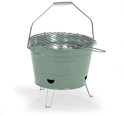 Barbecue À Charbon 27cm Vert - DOC327V