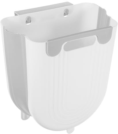 Warmhm Bidone Della Spazzatura Della Cucina Aperto Design Cestino Da Appendere Alla Porta Bidone Senza Coperchio Facile Da Gettare Per Riciclaggio Casa