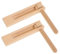 BESTonZON Holzratschen Geräuschmacher Pädagogisches Musikinstrument Für Handgefertigtes Percussion Für Kreative Spielerlebnisse