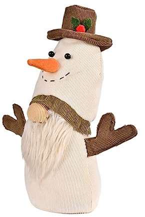 Cabilock 1stk Schneemann Gesichtslose Puppe Nussknacker Weihnachten Lebkuchenmann Kostüm Lebkuchenmann Hängende Dekorationen Einzigartige Nussknacker Nussknackerfiguren Zubehör Cool Kies