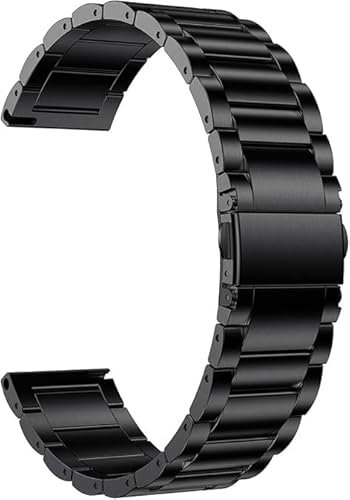 synsing Titan-Uhrenarmband mit Schnellverschluss, 16mm, 18mm, 20mm, 22mm, hochwertiges Metallarmband, kompatibel mit Samsung Galaxy Watch 7/6/5/4/3, Vivoactive 4S/Vivomove 3S/Active S/Venu 2S Männer