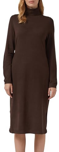 s.Oliver Rollkragen-Feinstrickkleid im Slim Fit aus Viskosemix