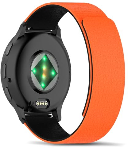 RoYiio Magnet 22mm Armband für Garmin Venu 4/3 45mm | Starker Magnetisch, Sport, Weich, Bequem, Armband Silikon für Garmin Forerunner 570 47mm, für Garmin Forerunner 265/255 Music