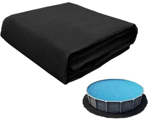 Boden-Pool-Pad – Bodenschutzmatte, dicke Polsterung, Ersatz-Pool-Pad, verhindert Durchstiche, Bodenschäden für Rasen, Gras, Hinterhof, Terrasse, Bodenpolster