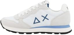 SUN68 Tom Solid Herren Casual Sneaker Z36101, Weiß, 47 EU