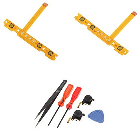 Qianly 2 Pulsanti di Controllo Analogici per La Riparazione Del Pulsante di Commutazione + Sinistra Destra SL SR