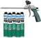 SILISTO 5 x 750 ml Hiver Coupe & PU remplissage Mousse expansive -10° traitable + Pistolet de qualité