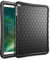 FINTIE Custodia per iPad 9.7 Pollici 2018 2017 / iPad Air 2 / iPad Air - [Serie Honey Comb] Leggera Case Protettiva Antiurto in Silicone Cover, Nero