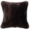 Gözze - Premium Cashmere-Feeling Kissenbezüge, 500 g/m², 50 x 50 cm - Schoko
