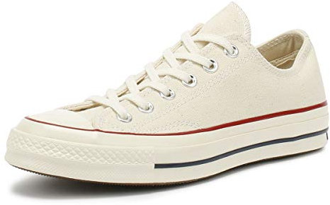 Converse Men's Chuck 70 Sneaker, Multicolour (Parchment/Garnet/Egret 247), 3.5 UK