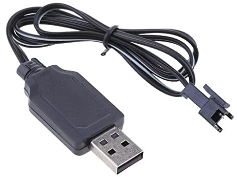 Baoblaze USB Charging Ladegerät USB Stecker zu SM Buchse LadeKabel für, RC Drohne, Roboter