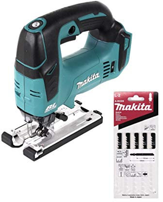 Makita DJV 182 Z Akku Pendelhubstichsäge 18V Brushless Solo + 8x Sägeblatt - ohne Akku, ohne Ladegerät