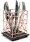VanGogh Copper Wire Utensil Storage Holder Basket Wine Champagne Bucket Floral Design