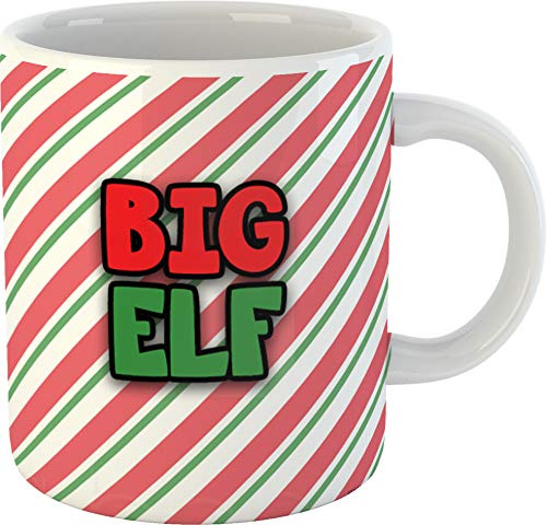 Christmas Big Elf Mug - 300ml - Dishwasher and Microwave Safe