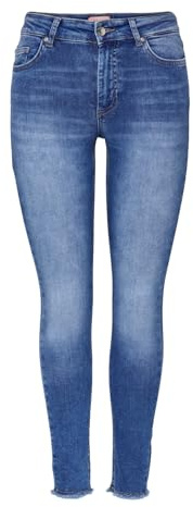 ONLY Female Skinny Jeans ONLBLUSH Mittlere Taille Skinny Fit Knöchellang Jeans