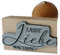 Hochzeitsstempel mit Holzgriff Lasst Liebe wachsen 4x2 cm Hochzeit