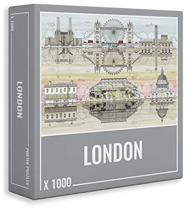 Cloudberries Schwierige Puzzles - Cooles Premium 1000 Teile Puzzle für Erwachsene! (London)