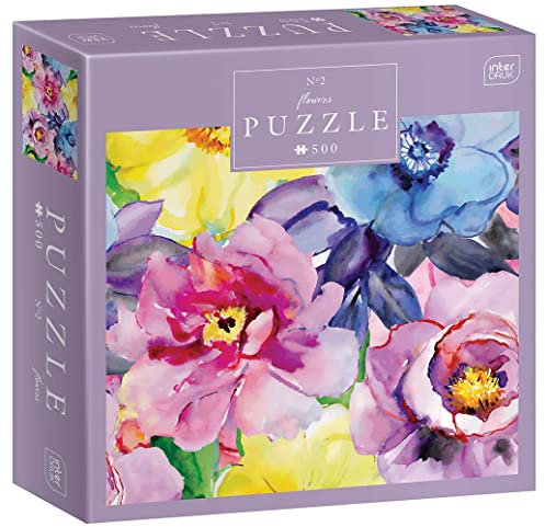 Flowers no. 2 - 500 Pieces Jigsaw Puzzle for Adults