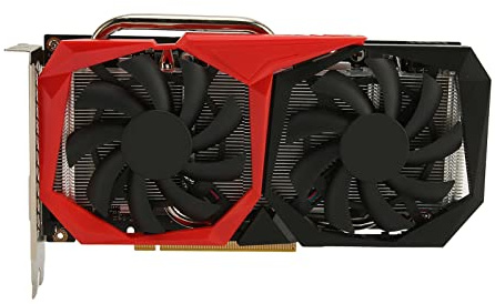 Goshyda Computer-Grafikkarten, 6G GDDR6 192bit 14000MHz Speicherfrequenz, 1920 Einheiten Cores PCI Express 3.0 X16, GPU-Grafikkarten für 2060