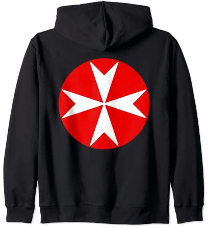 Das Kreuz von Malta Kapuzenjacke