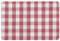 WOSHJIUK weiß rot klassisch kariert Teppich,Fußmatte,20x31 Zoll Türteppiche für Wohnzimmer,Bodenmatte,Schlafzimmerteppich