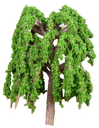 PRETYZOOM Schuppenbäume Miniaturdekoration Miniaturbäume künstlicher Minibaum Bonsai Baum künstliches Moos Modelle künstlicher Baum Dekoration Modell Baum Vielfalt schmücken Kirschbaum