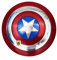 HISTORIC HANDICRAFT Captain Cosplay America Schild 45,7 cm Metallschild Replik Rollenspiel Premium Captain Serie Schild Retro Kostüm Sammlerstück Halloween Film Requisiten Weihnachten & Thanksgiving