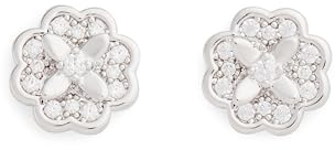 Kate Spade New York Heritage Bloom Mini -Stollen, klar/Silber