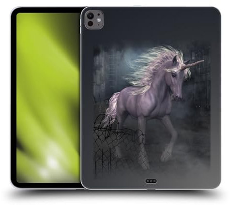 Head Case Designs Offizielle Simone Gatterwe Flucht Pegasus Und Einhoerner Soft Gel Handyhülle Hülle kompatibel mit Apple iPad Pro 13 M4 2024