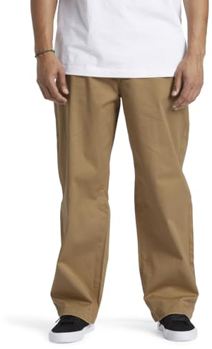 DC Shoes Herren Non-Denim Pant Worker Baggy Chino Pant