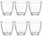 Set 6 vasos cortado 90ml colección VIVALTO