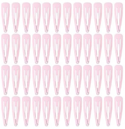 Haarspangen für Mädchen, kleine Mini-Metall-Haarspangen, bunte Bonbons-Haarspangen, Kinder-Haarspangen, Damen-Haar-Accessoires, lustiges Haar-Accessoire für feines Haar, niedlicher Clip (Nr. 4), 50