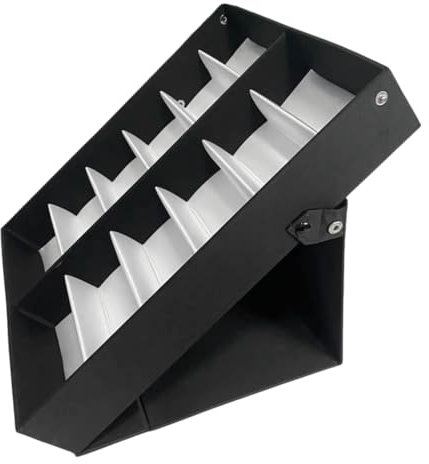 Rfeeuubft 12 Slots Glasses Tray Sunglasses Display Case Eyeglass Organizer Box Eyewear Holder Sunglass Stand Sun Glasses Organizer