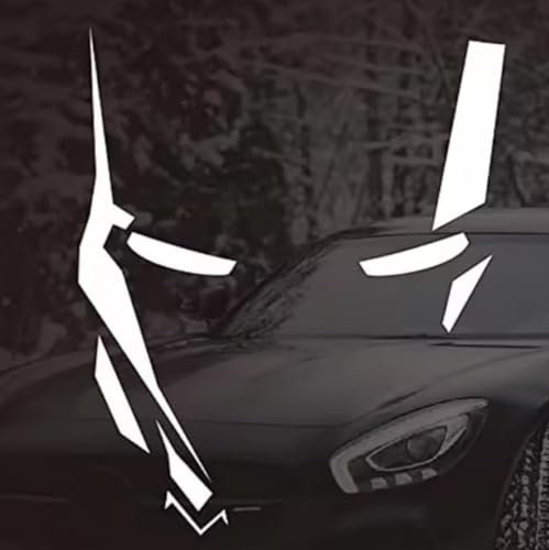 3D Vinyl Car Sticker Decal Iron Man Reflective Sticker Large 30 x 25 cm