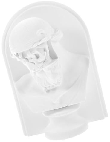 MAGICLULU Harzfigur-skulptur- Zarte Figurenstatue Heimornamente Kreatives Ornament Gartenstatue-Dekoration Für Schrank Regal Nachttisch Wohnkultur