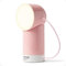 Lexon ORBE Lampada LED da tavolo ricaricabile senza fili con testa rimovibile magnetica e rotante, per comodino, scrivania o terrazzo, colore: Rosa quarzo