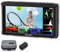 FEELWORLD FW568 PRO 6 Zoll 1200 Nit DSLR Kamera Field Monitor mit F750 Akku 4400mAh Tragetasche, Waveform 3D LUTs Video Peaking Fokusassistent 1920x1080 IPS 4K HDMI Type-C Eingang/Ausgang