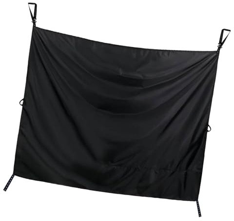 Folpus Rideau de Porte arrière de Camping-Car, Protection occultante multifonctionnelle et réglable pour Lecture en Plein air et Allaitement