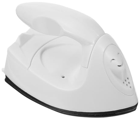 Toyvian Mini Fer à Repasser Portable pour Loisirs Créatifs Transfert Thermique et Perles à Repasser Poignée Ergonomique et Maintien Température 180 °C