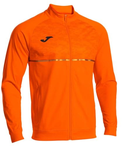 Joma Herren-Sportjacke mit langen Ärmeln, XS-3XL, atmungsaktiv, mit Seitentaschen, ideal zum Laufen und Trainieren, Record III