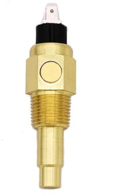 Sonde niveau huile Capteur de température d'eau pour moteur Diesel 3/8 NPT 17mm, interrupteur d'alarme 98 ± 3 ℃ 622-337 pour FG VDO 622337 Capteur d‘huile